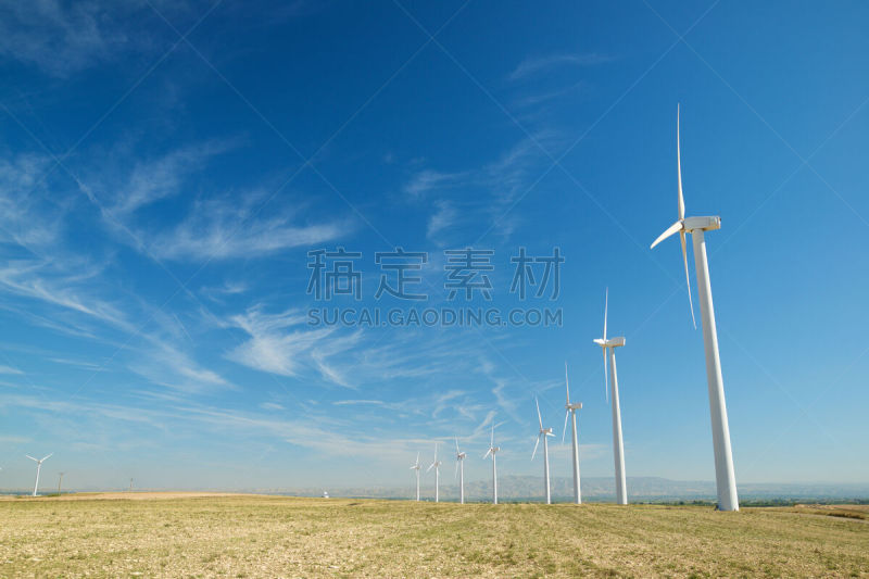 风力,可再生能源,风,环境,云,环境保护,磨坊,现代,设备用品,农场
