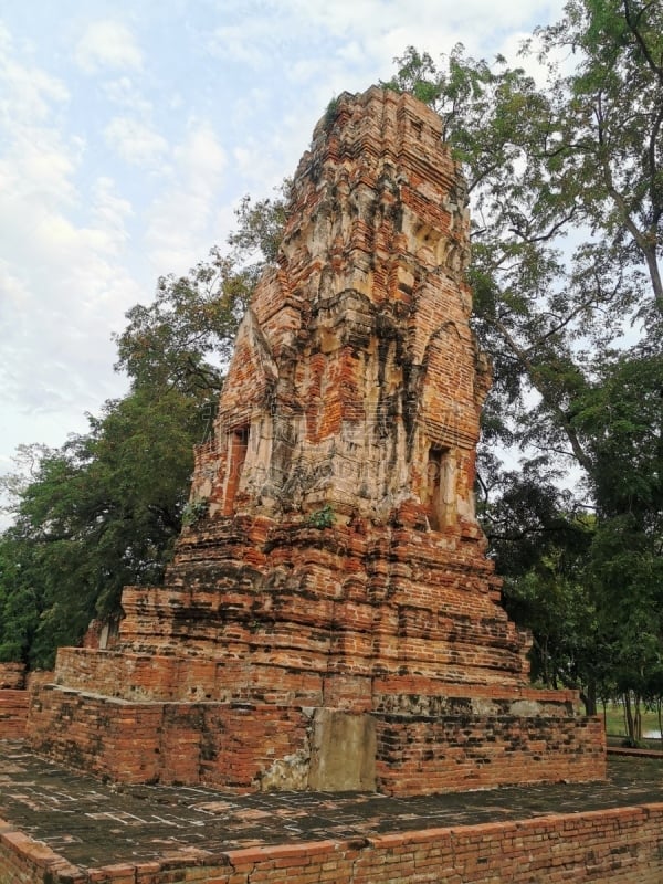 Ayutthaya​ view​ by​ Wat​ Mahathat