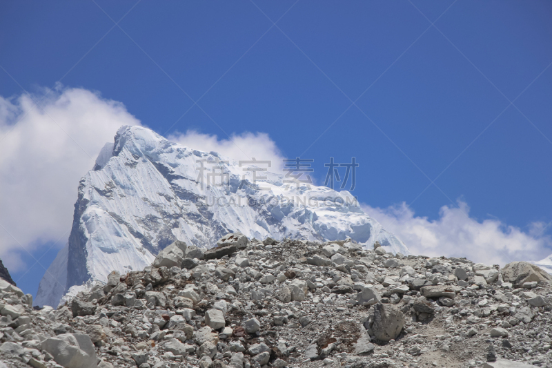 风景,冰河,朱拉兹峰,在上面,山脊,云景,雪山,极限运动,世界遗产,云