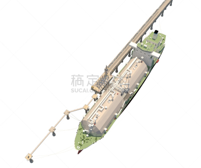 大油轮,水平画幅,码头,无人,液化天然气,绘画插图,背景分离,立交桥,俄罗斯,液化石油气