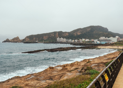 野柳地质公园,海岸线,岩石,海洋,地形,被侵蚀的,蜂窝,背景,斗篷
