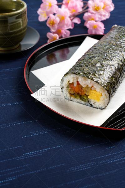 传统,事件,节分,日本,茶,寿司,寿司卷,日本食品,食品,米