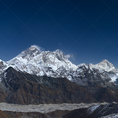 戈焦山谷,珠穆朗玛峰,山,垃圾填埋场,卡拉帕塔峰,khumbu glacier,戈焦湖,山景城,努子峰,洛子峰