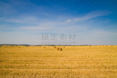 田地,干草,农业,大麦,景观设计,食品,云,三柱门横木,草,捆