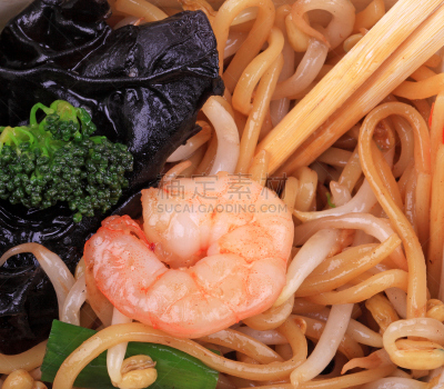 中国食品,中式外卖,饮食,水平画幅,无人,不健康食物,海产,组物体,快餐,盒子
