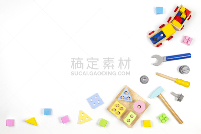 垒起,玩具,儿童,设备用品,平铺,视角,背景,积木,队服,教育