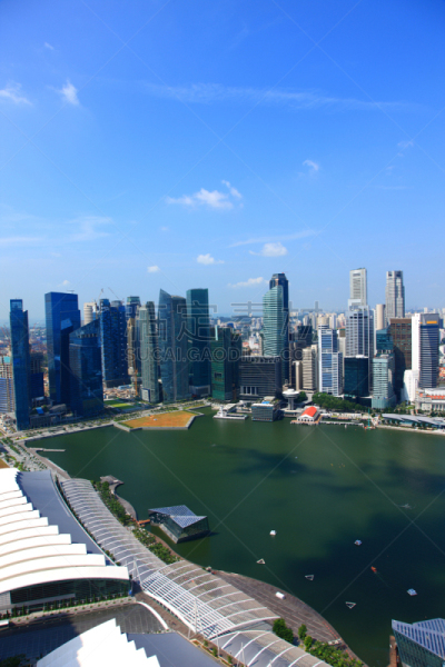 滨海湾 ,鱼尾狮公园,垂直画幅,水,新加坡,旅行者,户外,滨水,都市风景,商业金融和工业