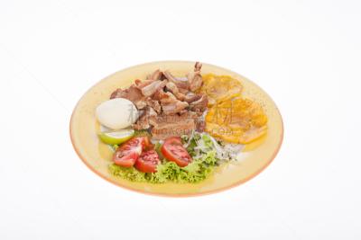 沙拉,食品,哥伦比亚,玉米饼,蔬菜,清新,油炸,油炸,午餐