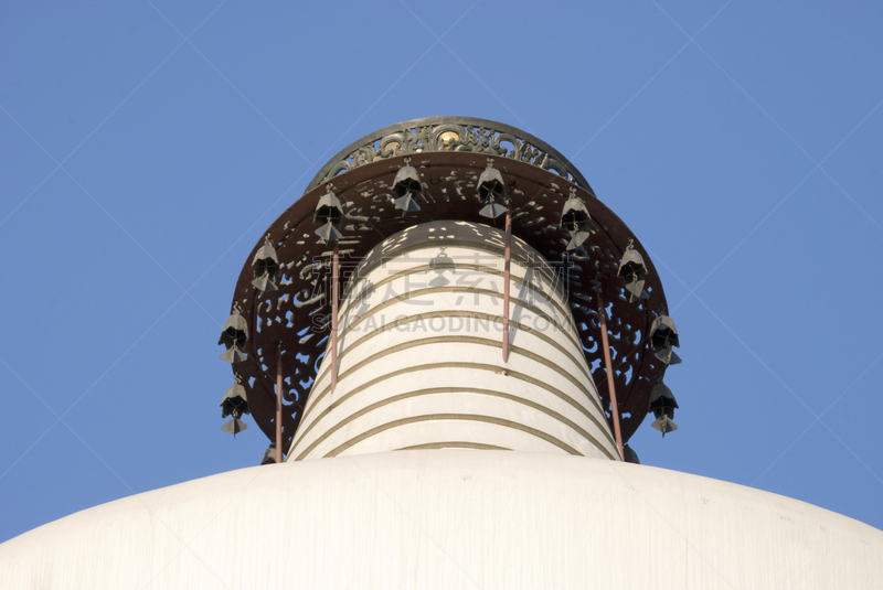 北京,寺庙,白色,白塔寺,北海公园,清朝,纪念碑,天空,水平画幅,无人