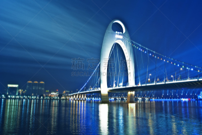 广州,水,新的,水平画幅,夜晚,海港,曙暮光,旅行者,户外,大门