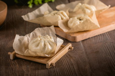 中式小笼包,小圆面包,拉脱维亚,清新,面包,食品,蒸菜,中国食品,蒸锅,塞满了的