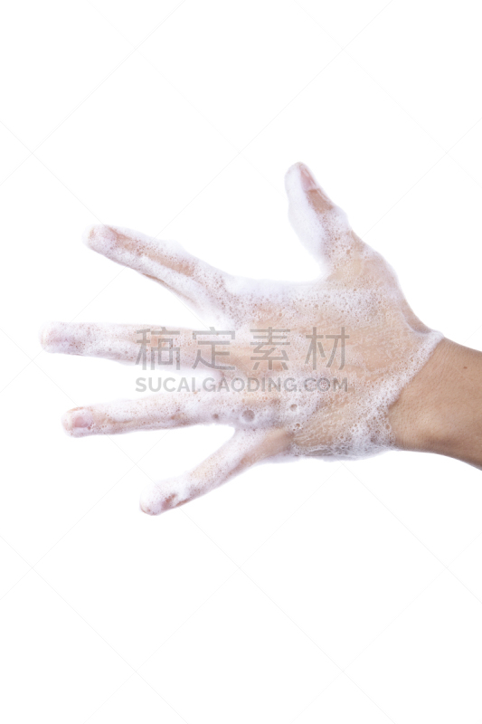 彻底洗刷,皂液器,垂直画幅,四肢,湿,纯净,健康,干净,白人,特写