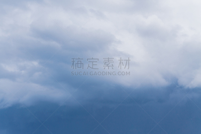 暴风雨,夏天,乌云,雨,前面,在之间