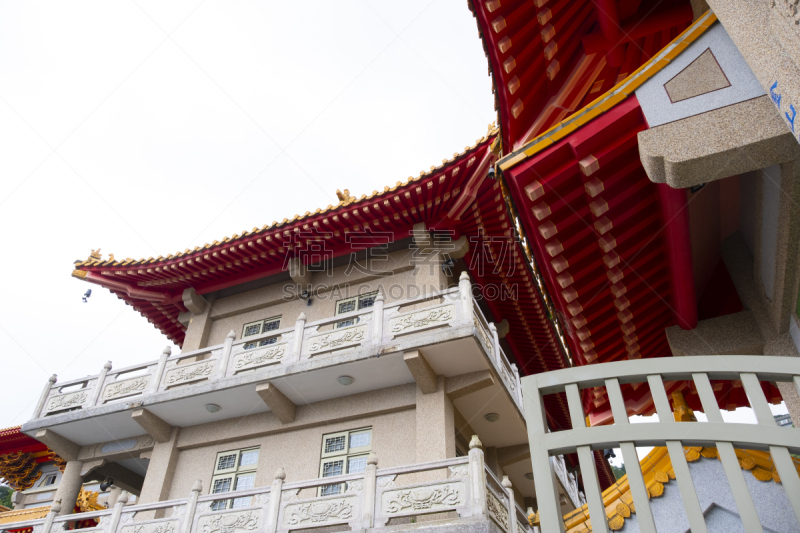Jinshan Temple April 14,2019 : Famous temple at Jeufen Keelung Taiwan.