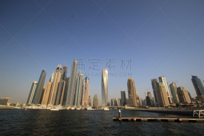迪拜,喷泉,国际著名景点,华贵,黄昏,波斯湾,现代,建筑业,著名景点,商业金融和工业