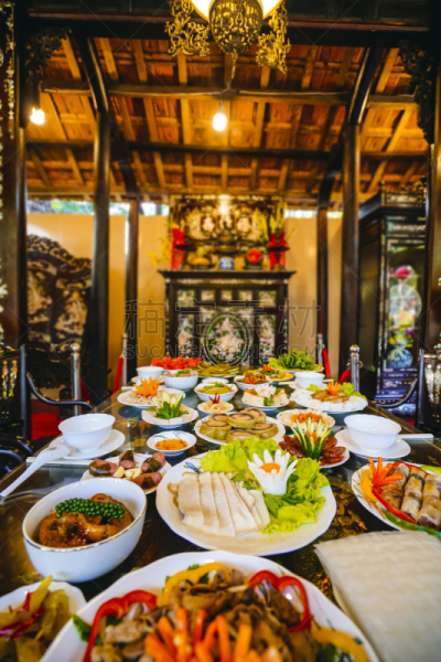 传统,越南,食品,越南新年,传统节日,盐渍食品,米,浪漫,东方食品,东亚人