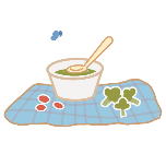 母婴亲子茶水食物可爱手绘风动态贴纸