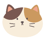 宠物猫咪脑袋可爱手绘风动态贴纸