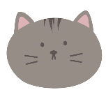 宠物猫咪脑袋可爱手绘风动态贴纸