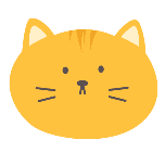 宠物猫咪脑袋可爱手绘风动态贴纸