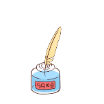 教育培训教师节笔墨文字手绘风动态贴纸