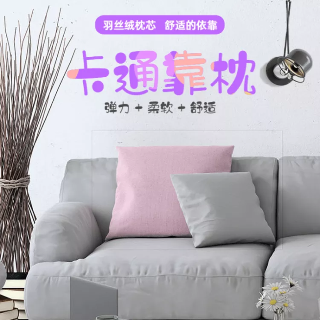 日用品/抱枕/直通车主图预览效果