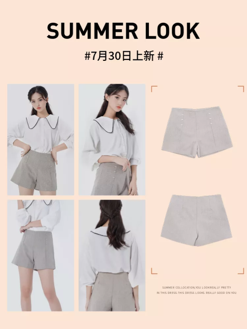 鞋服/女装上新/微淘/轮播主图预览效果