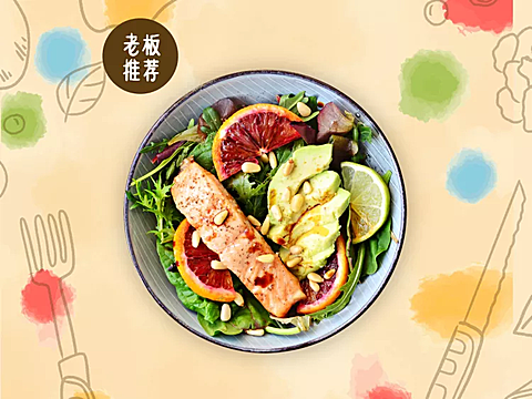餐饮促销文艺美团主图