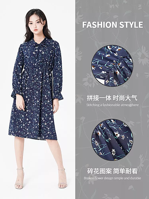 鞋服女装连衣裙简约套系轮播主图