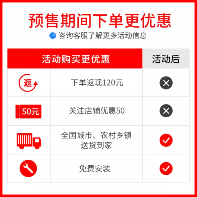 双十二/双12/数码家电/店铺通知/售后/直通车活动主图预览效果