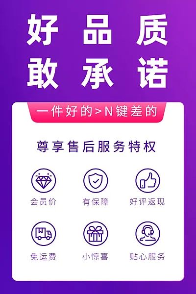 售后服务特权说明主图