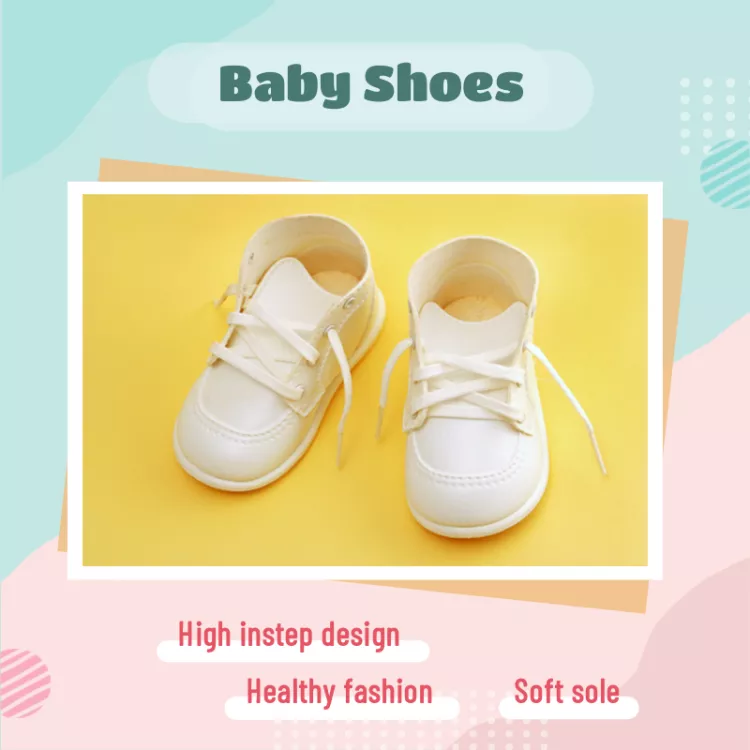 跨境电商简约母婴鞋子童鞋主图预览效果