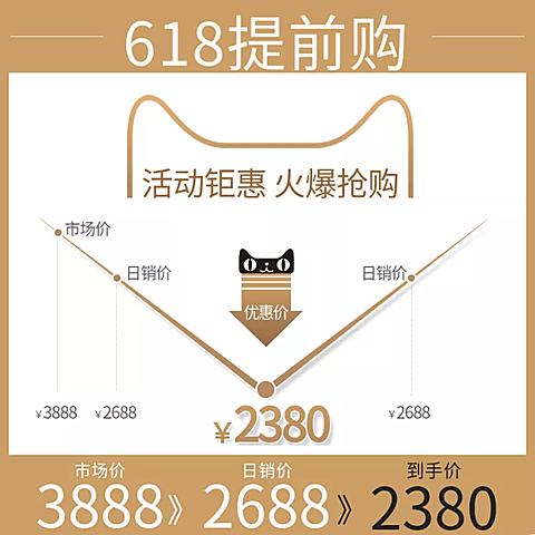 双十二/双12/通用/618提前购/价格曲线/活动主图