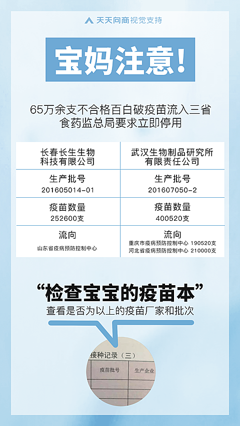 宝妈注意假疫苗