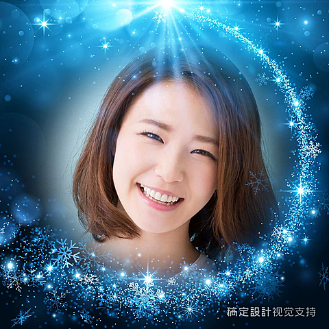星光炫酷少女圆形头像