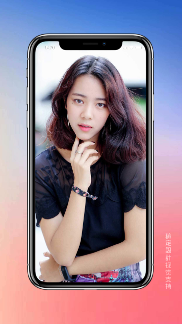 简约样机晒照海报模板预览效果